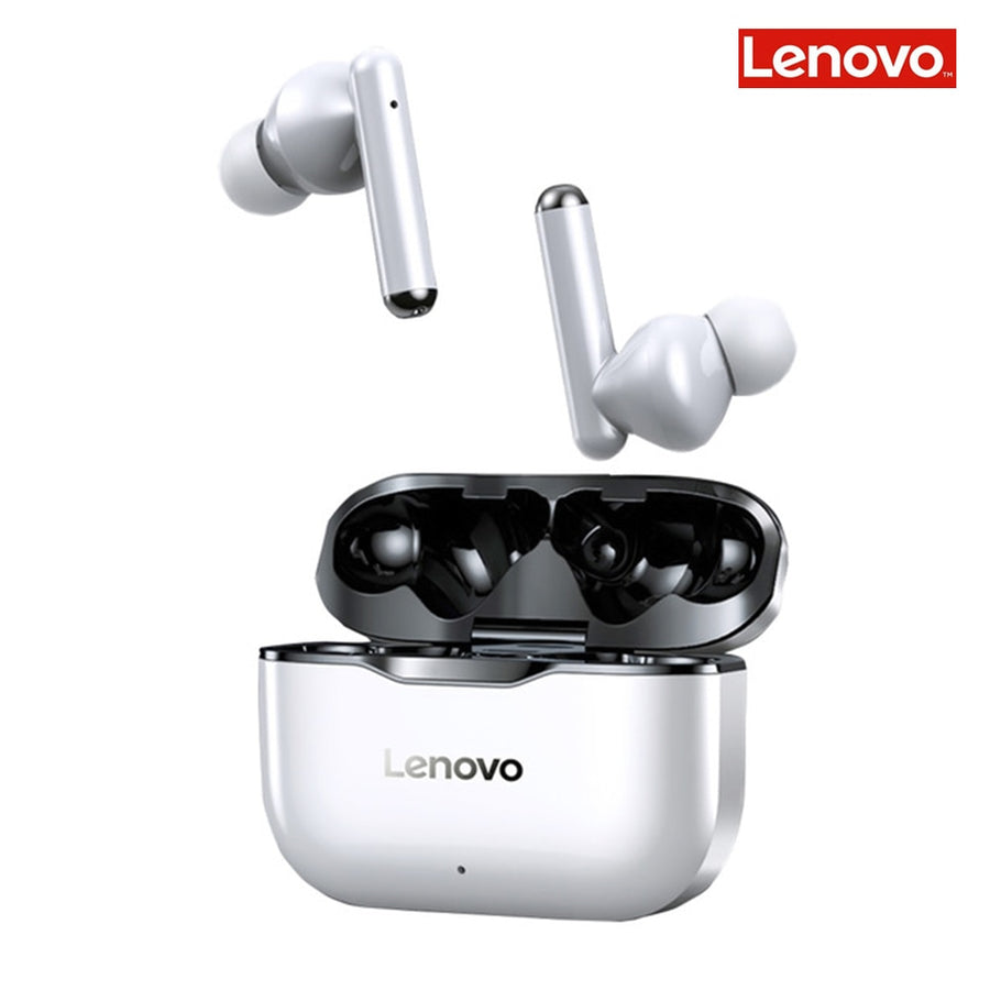 Lenovo LP1 Wireless Headphones Auriculares Bluetooth5.0 Waterproof Sport Earbud Noise Cancelling Mic Dual Stereo HIFI Bass Touch
