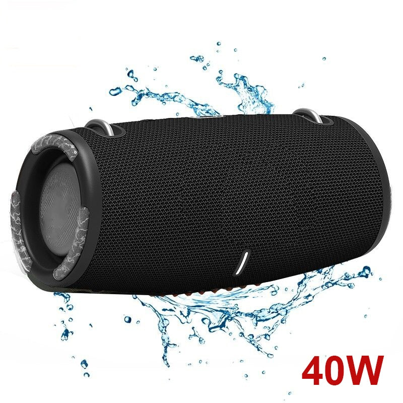40W High Power For Bluetooth Speakers Subwoofer TWS Wireless Portable Outdoor Waterproof Music Player SoundBox Column CaixaDeSom